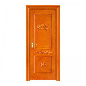 2021 Китай проста дървена врата wpc външна врата боядисана врата за евтини търговски